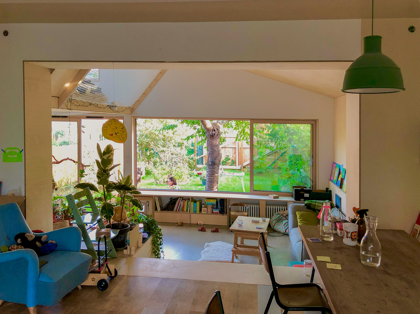 KOBAN architectes_Guillaume Lenfant architecte_Extension maison EM_filet_mezzanine_Jean Jouvenet 3