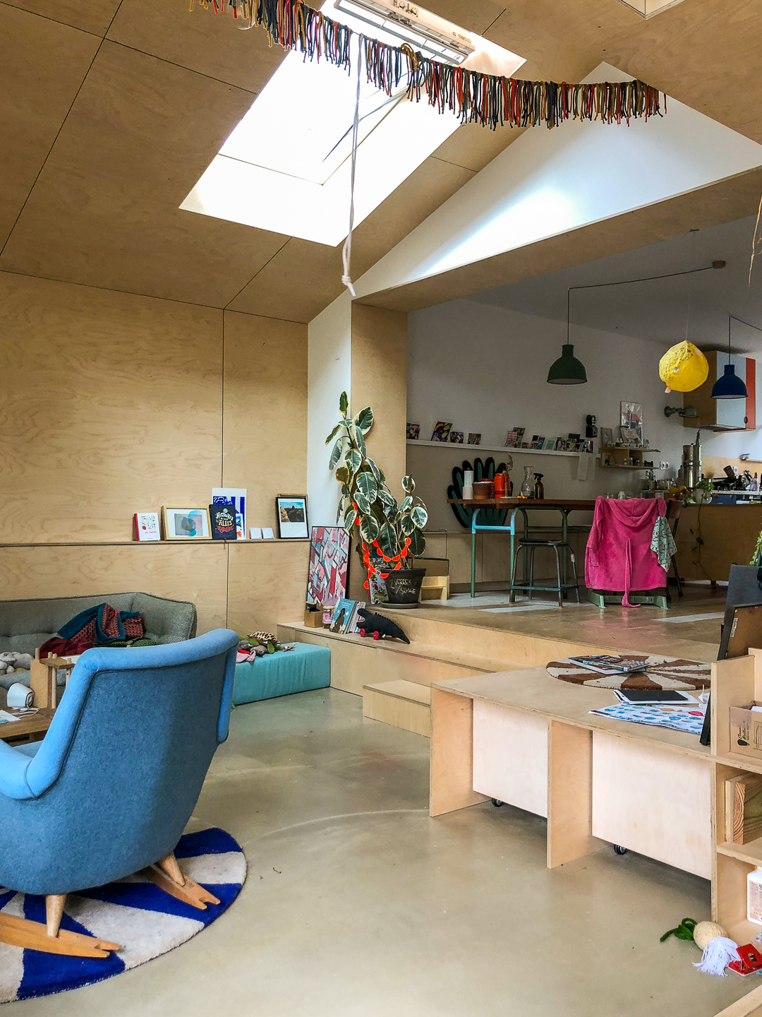 KOBAN architectes_Guillaume Lenfant architecte_Extension maison EM_filet_mezzanine_Jean Jouvenet 5